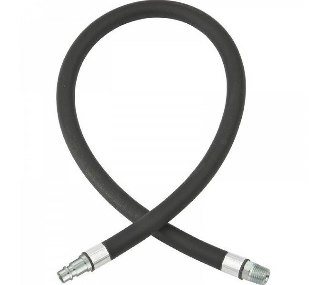 Turvavoolik 0.6m 10mm (seest) 1/4" vk ja xf-kiirliitmik. max 21 bar. pcl