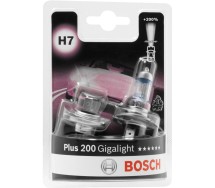 Bosch 12V H7 Plus 200 Gigalight 2tk