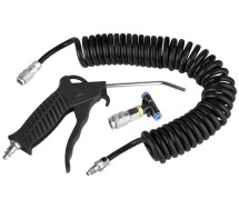 Suruõhupüstol+ spiraalvoolik 5m komplekt universaalne Carmotion