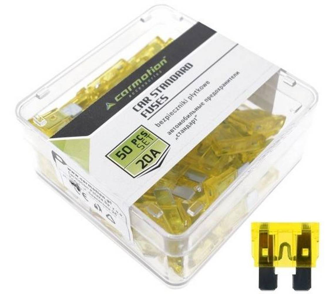 Kahvelkaitse 20a 50tk plastkarbis Carmotion