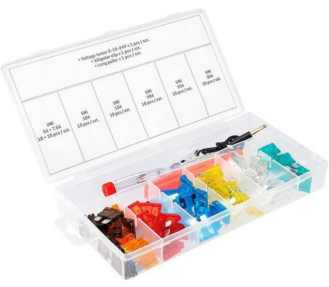 92-os. kahvelkaitsmete kompl. + tester Carmotion