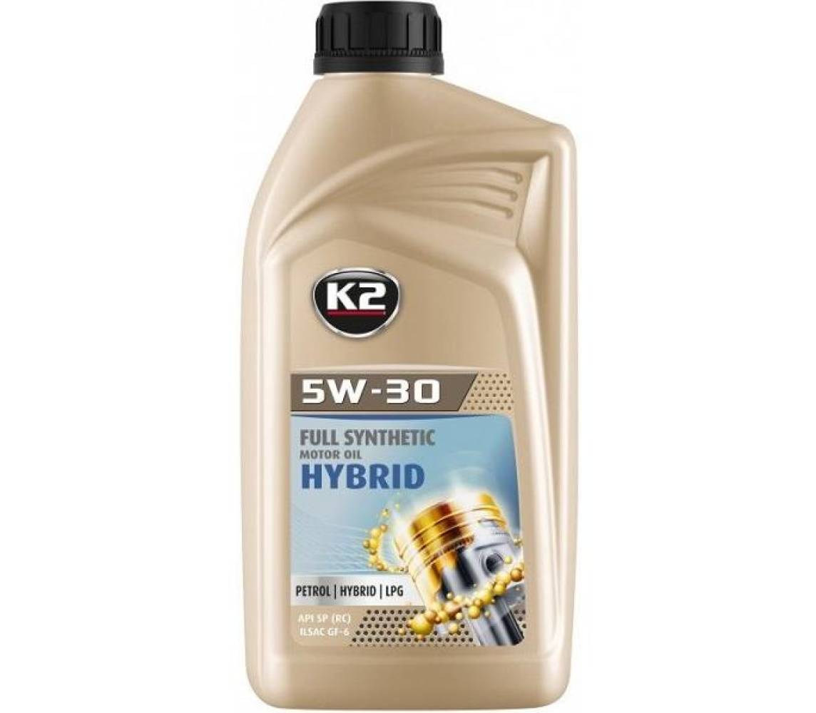 K2 hybrid 5w30 full synthetic api sp 1L (täissünt.)