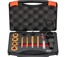 Velje tikkpoltide ja sisekeermete taastamiskomplekt. 15-osa. tin-hss