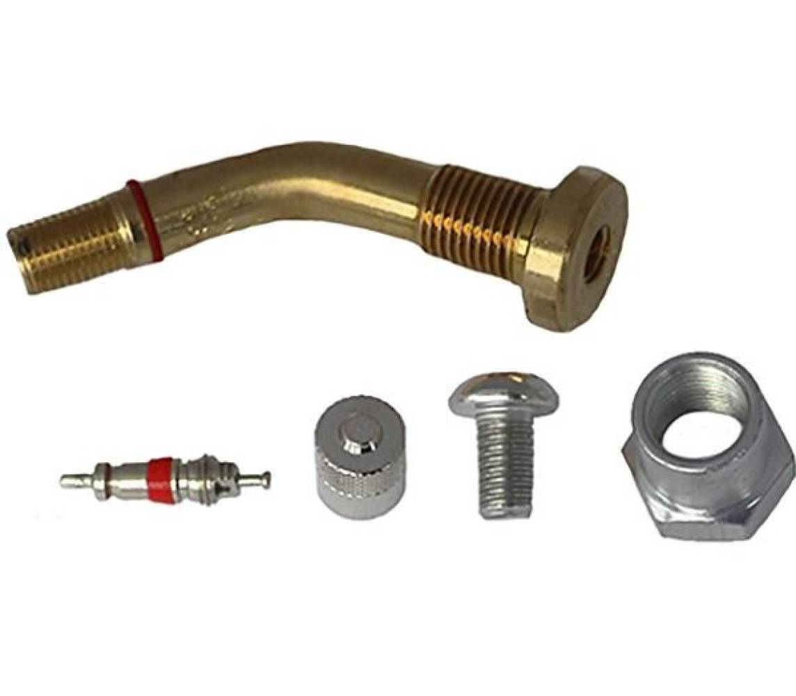 Tpms ventiil veoauto terasveljele (5701) v3-22-1 ava 9.7mm. nurk 45. l=28+28mm