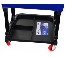 Töökoja tool ratastel. sektsioonpõhjaga Geko