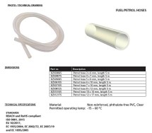 Kütusevoolik bensiinile 10x14mm 5m m+