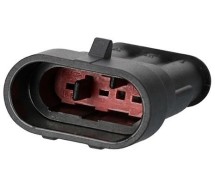 Pistiku korpus superseal 3-pin 10tk m+