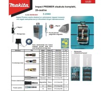 Kruvikeeraja otsikute komplekt karbis (28tk) Makita