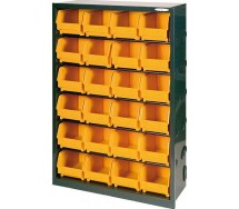 Ladustuskarpidega metallriiul 950x678mm. 1103/95 nr103. 24tk artplast