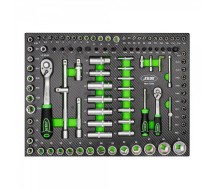 172-os. 4x1/1 moodulite stardikomplekt põhitööriistad pu-paneelis JBM*