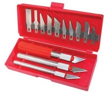 16-os. skalpellnugade komplekt (vahetatavad terad) Triumf