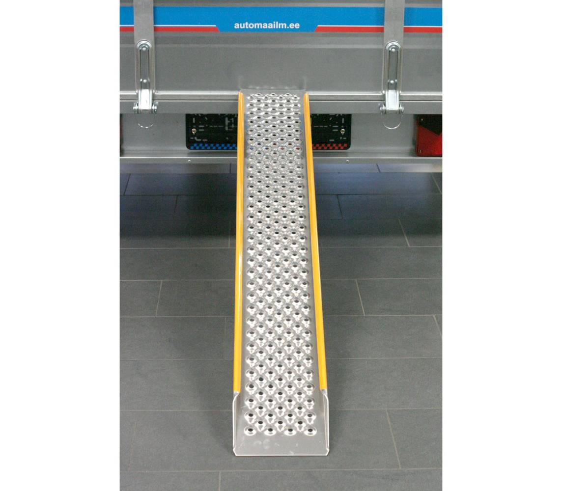 Рампа для заезда на прицеп 150x21см алюминий 1шт