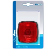 Задний фонарь красный 66x62мм без лампочки