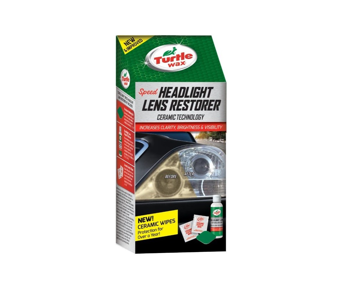 Реставратор пластиковых фар Headlight Lens Restorer KIT Ceramic