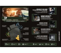 2,5D BMW X6 F16 2014-2019 резиновые коврики