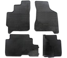Kia Carens 8/02-06 резиновые коврики 4 шт.