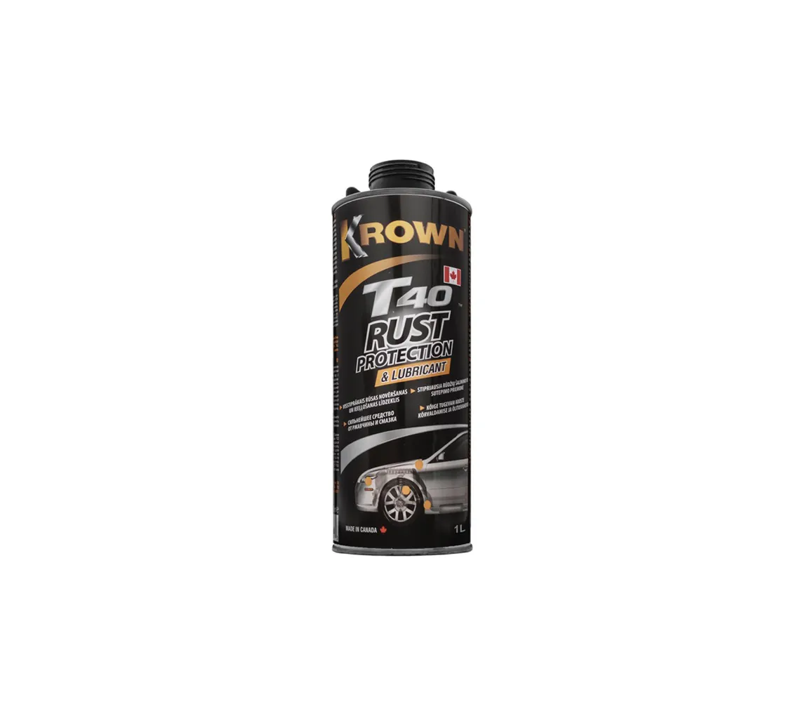 Krown T40 rooste inhibiitor ja määrdeaine (1L pudel ilma pihustipüstolita)