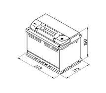 Bosch S4 008 74Ah 680A 278x175x190 -+