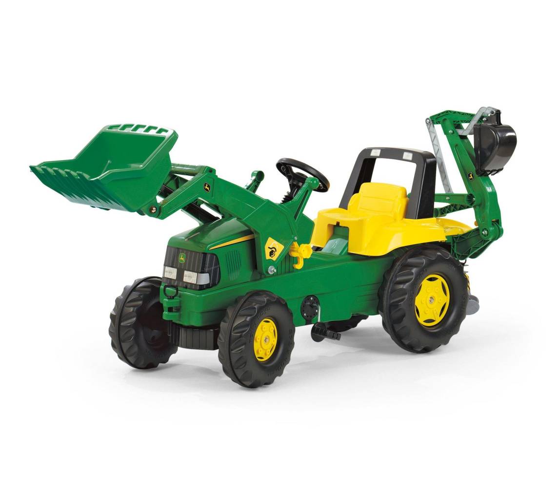 John Deere kopa ja laaduriga