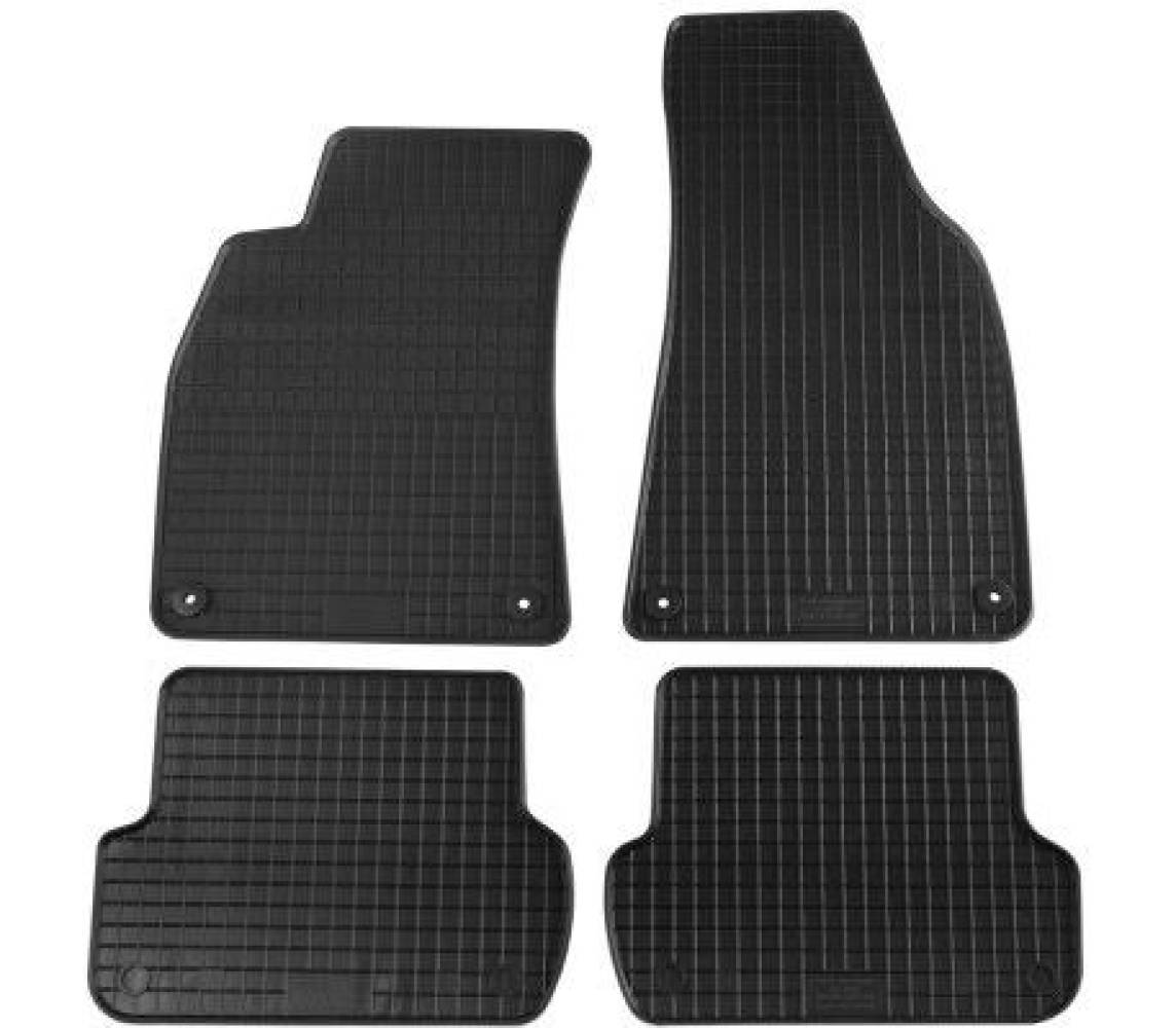 Audi A4 11/2000-10/07 резиновые коврики 4 шт.