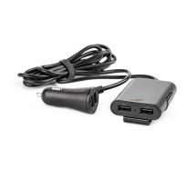 Telefonilaadija ees-tagapool 4*usb,12/24