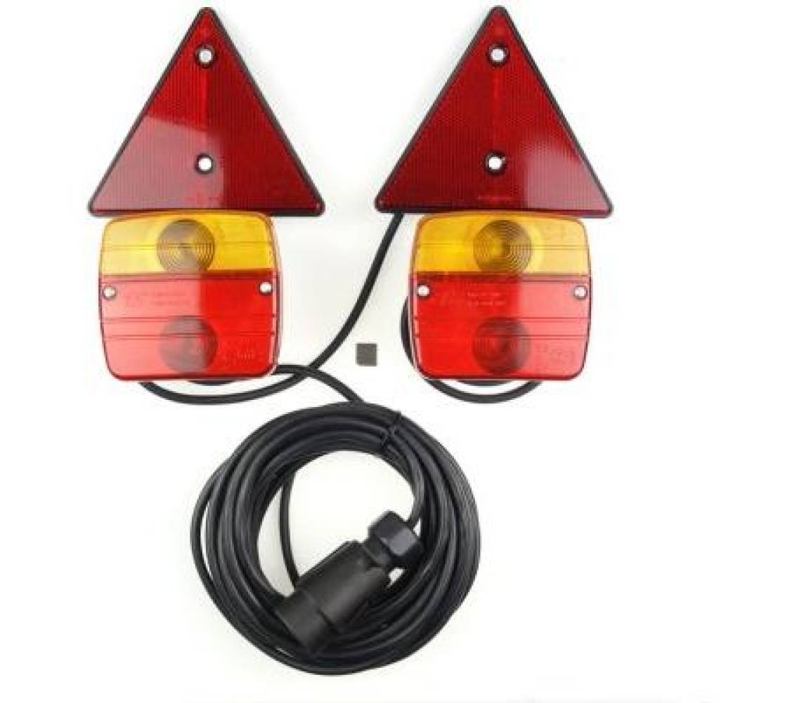Kärutagatulede komplekt magnetiga 12v,E4