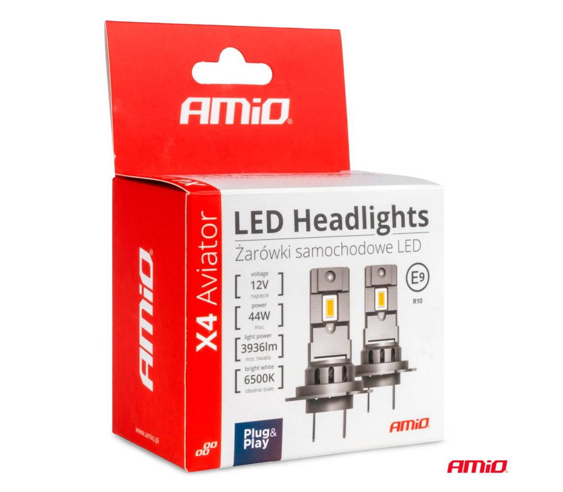 LED 2tk H8/H9/H11 6500K max 44W