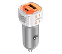 Laadija USB-A+USB-C 12/24V 38W