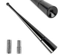Antenn 6,5cm adapterid 6 ja 5mm must
